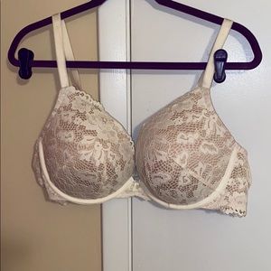 Beige lace Bra